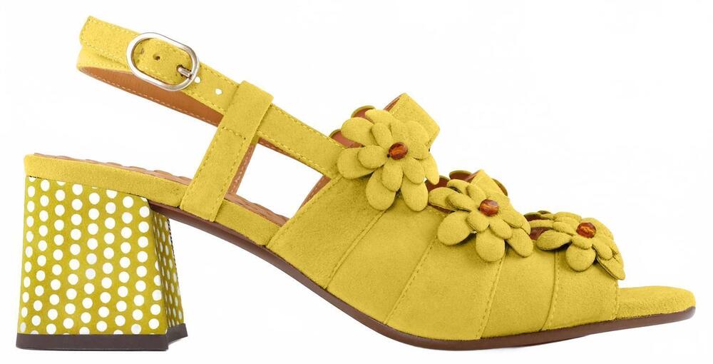 NEW CHIE MIHARA women's lely slingback strap sandals in limón